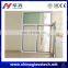 CE certificate reflective glass aluminum alloy burglar proof window