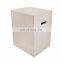 3 in 1 collapsible Wood Plyo Box wooden Plyometric Jump Box for Crossfit Training or Agility