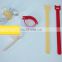 Wholesale Factory Price Hook And Loop Strap Yellow100% Nylon cable tie with custom logo