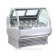 commercial stainless steel ice cream showcase / gelato display with high quality/Freezer Display for Ice Cream