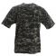 Fronter produce FS011 woodland camo t shirt with collar