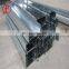 tubing type standard prices galvanised c channel price steel