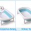 plastic Baby folding bathtub with temperature foldable portable  bath tub