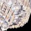 Hot Saled LED Crystal Chandelier crystal ceiling Lamp for living room and dining room 6017