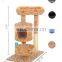 Light weight durable cat climbing tree rack with cat scratching post