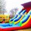 mobile toy industria dry wetl inflatable rainbow water slide with pool