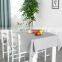 Cheap Ready Made Solid Color Simple Fashion Waterproof Stain Resistant Rectangle Fancy Table Cloth