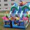 Giant inflatable slide with full printing cartoon,cheap inflatable slide for kids