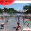 residential spray park attraction for family recreation