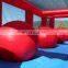 Sports adventure Inflatable wipe out obstacle course big ball game