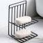 Iron Double Drain Soap Dish, Bathroom Soap Dish, No Perforation