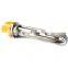 Flange tubular heater with temperature controller