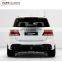 GLE63 diffuser fit for GLE-class W166 GLE63 B-style PP diffuser with exhaust tips GLE63 750 diffuser