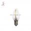 Tonghua Vintage Small Candle Light C7 LED Filament Edison Bulb E12 0.6W 1W Indoor Decorative Pendant Hanging Light Bulb