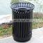 Custom Made Design Unique Portable Manufacturer Small Recycle Metal Modern Outdoor Trash Cans