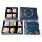Custom biscuit origami folding gift box little cardboard box with compartments