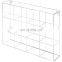 Wall Mount Clear Acrylic 12 Compartment Organizer Toy Display Rack