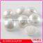 white pearl button with tunnel shank for women's wedding dress