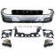 Rear upgrade GLE 63 AMG REAR DIFFUSER WITH EXHAUST TIP for Mercedes GLE Coupe C167 2020