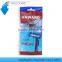 D207L lubricating twin blade shaving men razor