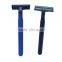 D225L male twin edge face clean razor blade