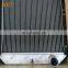 HIDROJET excavator spare part E320C oil cooler radiator 320C water tank with intercooling
