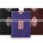 Wholesale Leather Gift Lizard Parttern cow leather Hollow out Triple-folded Metal Buckle short Wallet Card Holder For Men