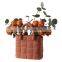 Modern Decorative Handmade Art Nordic Porcelain Ceramic Irregular Flower Vase Bag Shape