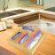 Bamboo Sandwich Bag Organizer Compatible Ziplock Bag Storage Organizer Boxs for Kitchen Drawer with removable lid