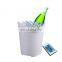 Induction Rechargeable Waterproof High Quality KTV Bar Party Aero-pot Bar Holiday Lighting Cooler Box Plastic LED Ice Bucket