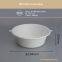 MF1100 Round Bowl/Sugarcane Pulp is Degradable