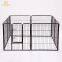 Large black tall heavy duty dog playpen,pet kennel 8 panel heavy duty dog pen 120cm