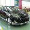 The KIA K2 is surrounded by 11-14 K2 front and rear spoiler skirts, and the KIA K2 bumper lower lip