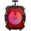Portable Active Partybox Big Bass Karaoke Speaker Led Light 30w BT Speaker With Wireless Microphone