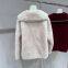 Pure Wool Short Jacket with Peter Pan Collar, Chic and Elegant Women's Top for Autumn/Winter New Arrival