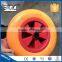 High Flexibility PU Foam Flat Free Wheel Wheelbarrow Wagon Solid Wheel 3.50-8