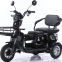 2025 Best 3 Wheel Passenger Tricycle Two Seat 48v Electric Tricycle Bike for Adults and Old People