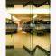 High quality folding glass shower doors, sliding door for frameless glass door, folding glass door