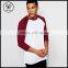 China Wholesale Cheap Price Long Sleeve Raglan T Shirt