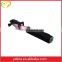 2016 folding silicone metal selfie stick for camera,for phone