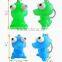 Fashion Design Plastic Cute Popeyes Frog Animal Shaped Soft PVC Keychain