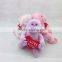 soft cheap plush monkey toys, monkey plush toy, plush monkey with red heart