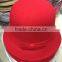 Fashion Korean Bowknot Ribbon Elegant Women Wool Felt Bucket Hat
