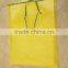 yellow 45x75cm 27g raschel mesh sack for carrot