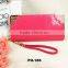 New Women Lady Girl PU Leather Wallet Zip Around Case Purse Cards Long Big Bag