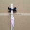 Popular sell to France,UK reed diffuser stick tied with grey grosgrain ribbon+elastic loop