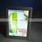 Advertising edge lit super thin LED light box (with aluminum snap frame)