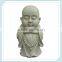 Polyresin sitting prayer young monk