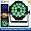 18x18w 6in1 Aluminum Die-casting Dmx Led Par Rgbaw uv