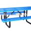 Picnic Table, Expanded Picnic Table, Rectangular, 96inch, for ADA, Blue, Green etc.